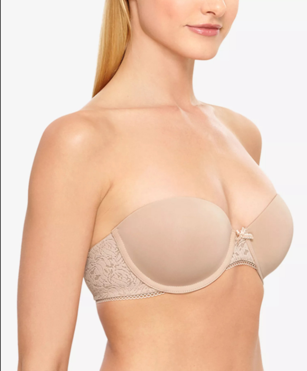 b.tempt'd by Wacoal Size 36DD Modern Method Picot-Trimmed Strapless Bra OS28-35